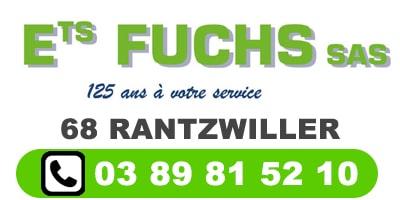 Ets H.Fuchs 68 RANTZWILLER ALSACE
